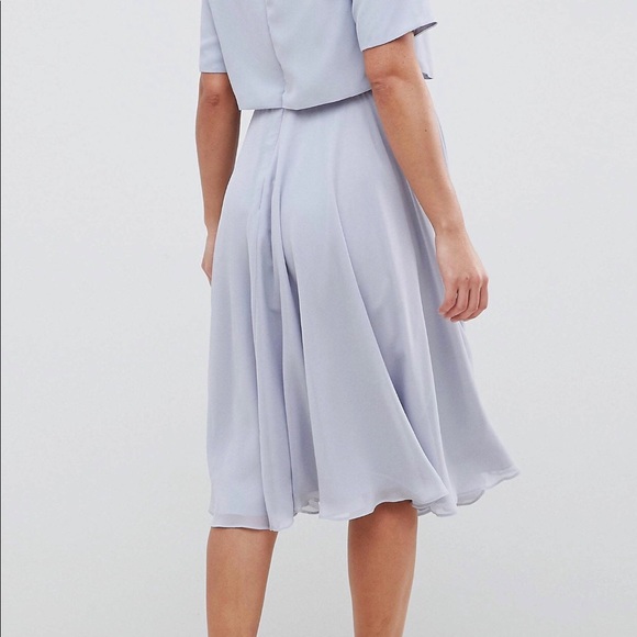 Maternity 3D embellished crop top skater dress - Picture 2 of 5